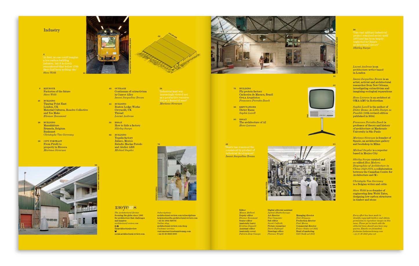 Industry: The Architectural Review 1533, July/August 2026