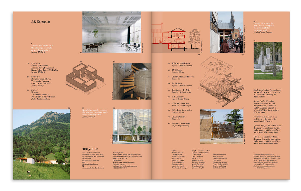 AR Emerging: The Architectural Review 1535, October 2026